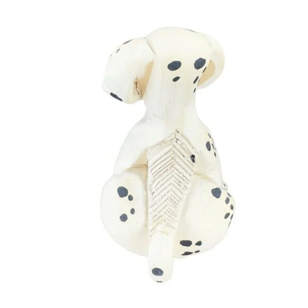 Artesania Rinconada Figurine Made In Uruguay Marked Whimsical Dalmatian Dog VTG‎